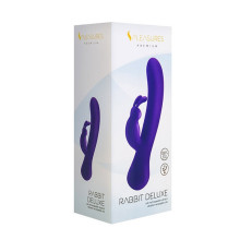 Vibrador Doble Estimulación Recargable Rabbit Deluxe S Pleasures Premium