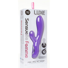 Vibrador Doble Estimulación Recargable Rabbit Sensuelle Femme Luxe