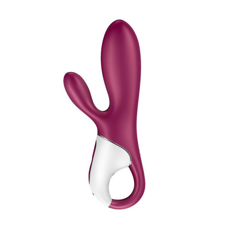 Vibrador Doble Estimulación Recargable Satisfyer Control App  Hot Bunny
