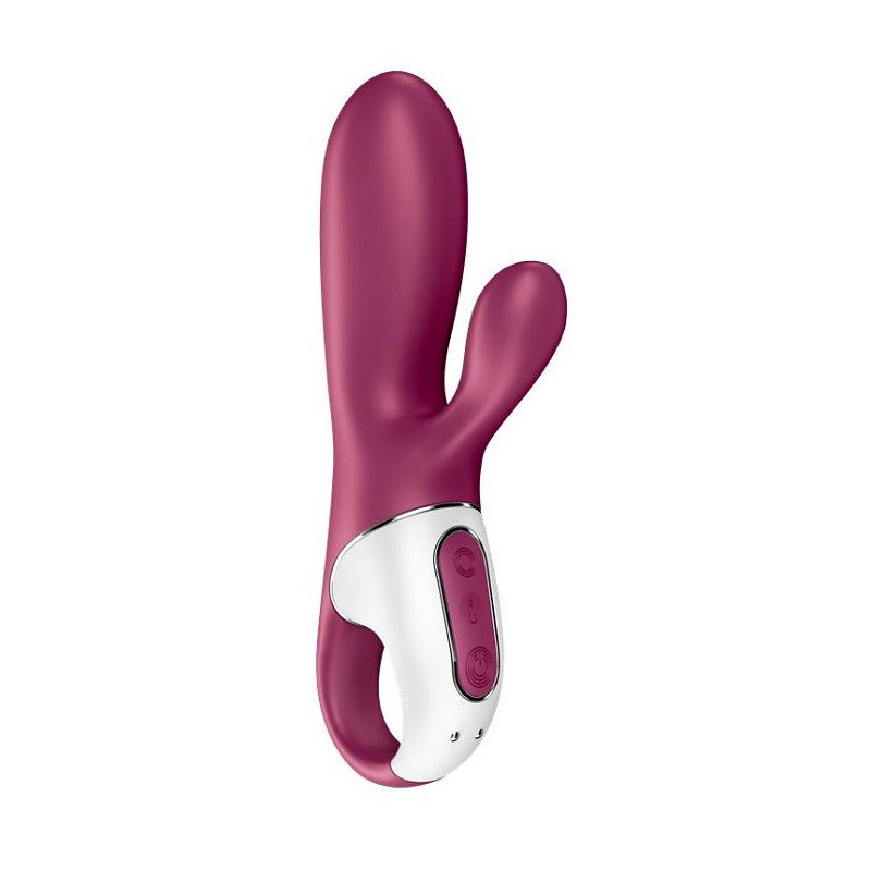 Vibrador Doble Estimulación Recargable Satisfyer Control App  Hot Bunny