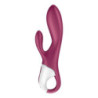 Vibrador Doble Estimulación Recargable Satisfyer Control APP Heated Affair