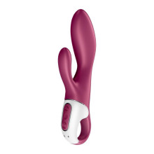 Vibrador Doble Estimulación Recargable Satisfyer Control APP Heated Affair