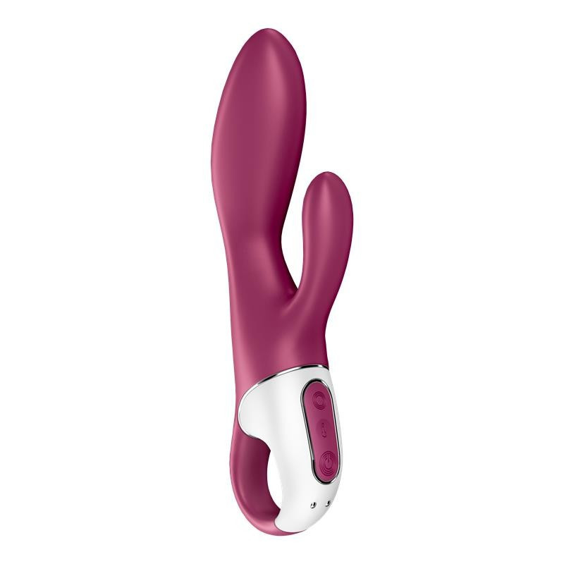 Vibrador Doble Estimulación Recargable Satisfyer Control APP Heated Affair