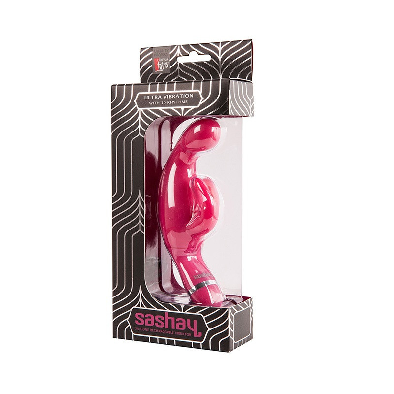 Vibrador Doble Estimulación Recargable Silicona Sashay Bunny 21189