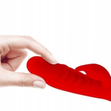 Vibrador Doble Estimulación Recargable Super Soft Silicone Prescott Pretty Love