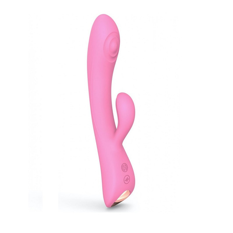 Vibrador Doble Estimulación Recargable Tapping Bunny & Clide