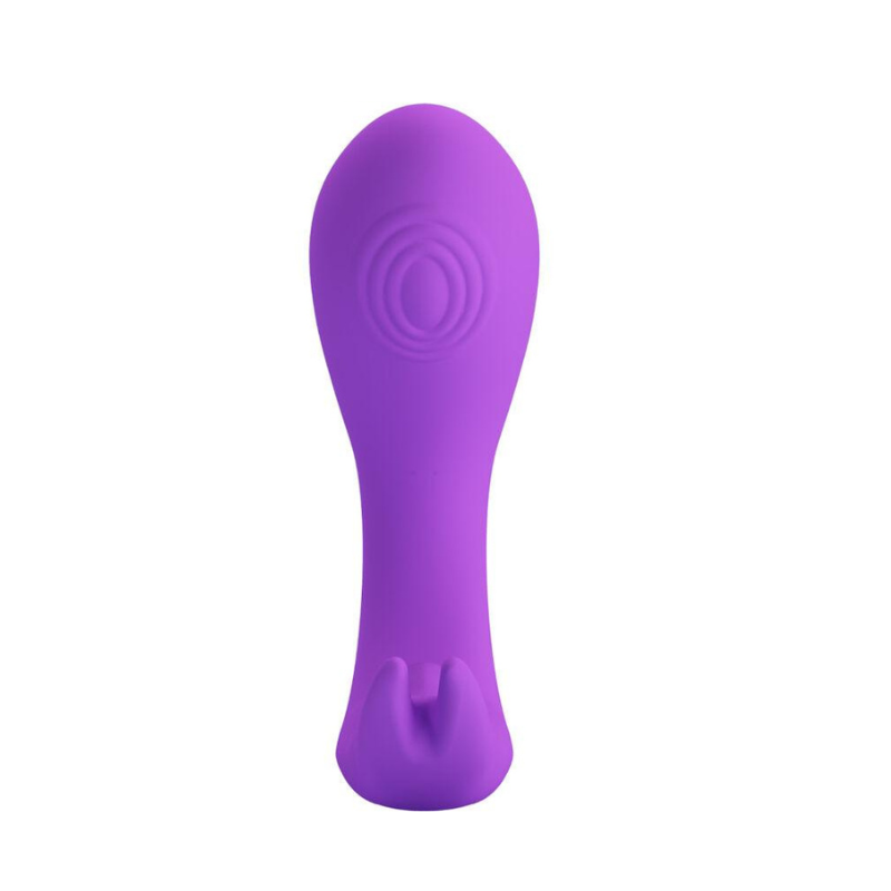 Vibrador Doble Estimulacón Recargable Control Remoto Idabelle Pretty Love