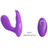 Vibrador Doble Estimulacón Recargable Control Remoto Idabelle Pretty Love
