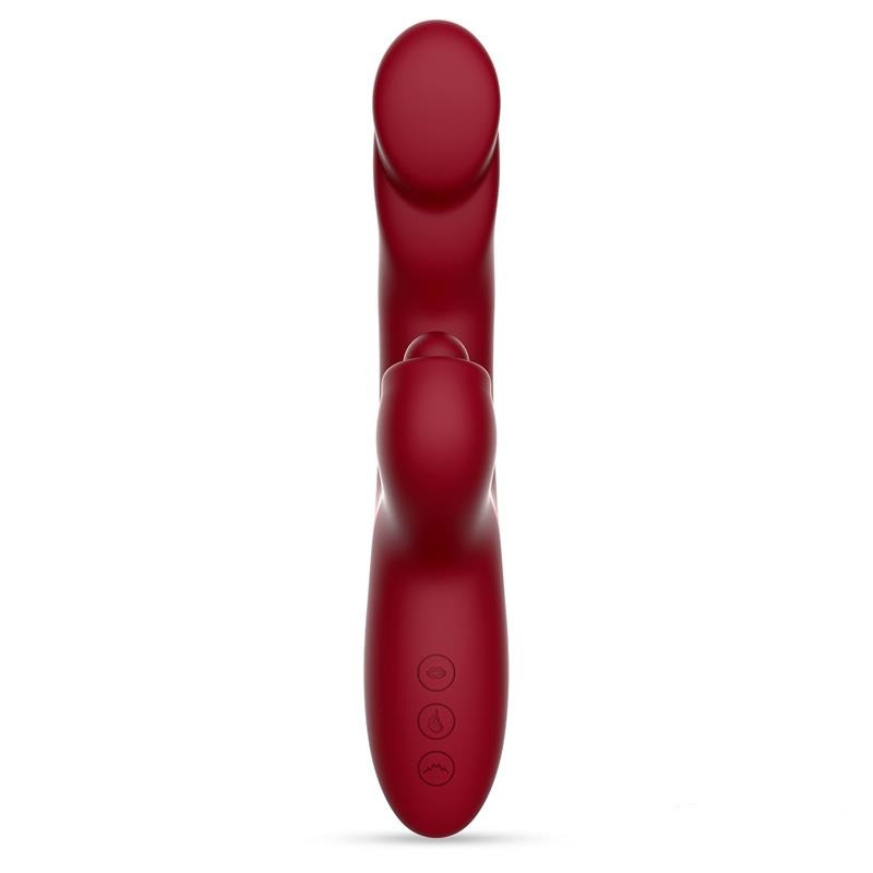 Vibrador Recargable con Calor y Hittting Action Velter