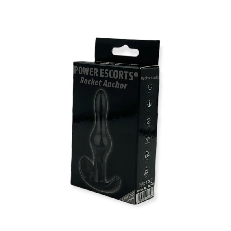 Anal Plug Jelly Rocket Anchor Negro