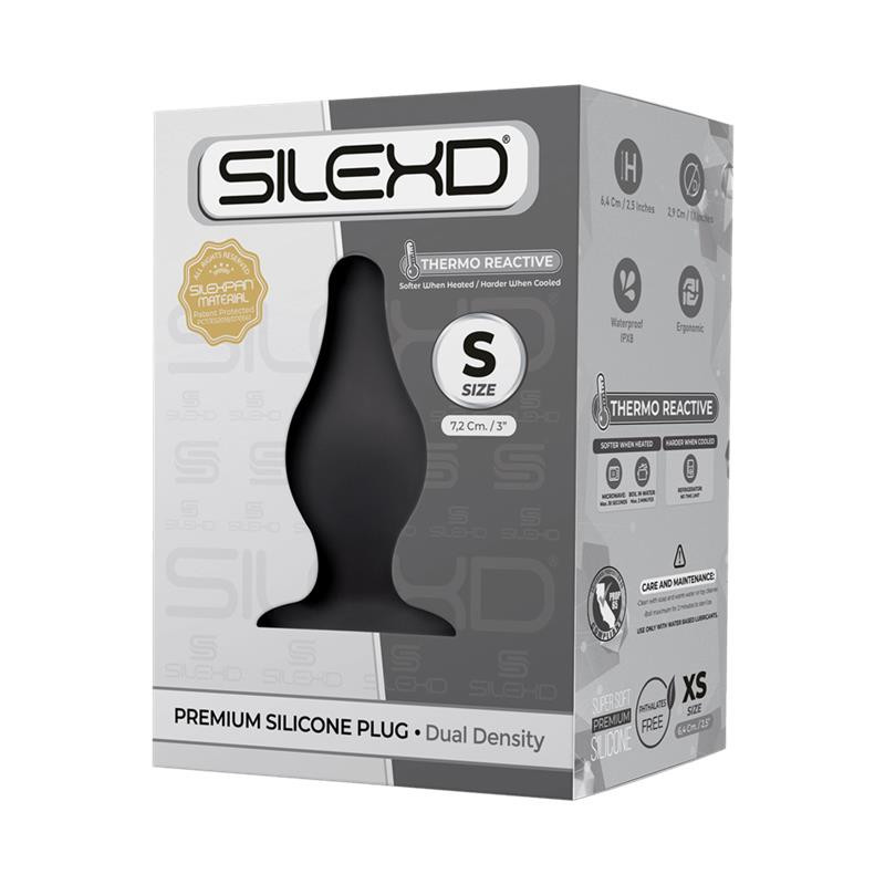 Anal Plug Negro Modelo 2 Silexd S