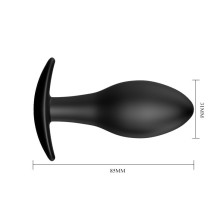 Anal Plug Pretty Love Plug Anal Ancla Silicona Negro