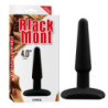 Anal Plug Silicona Black Mont 4