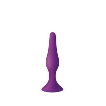 Anal Plug Succión Silicona Mai Lila Nº 33 M