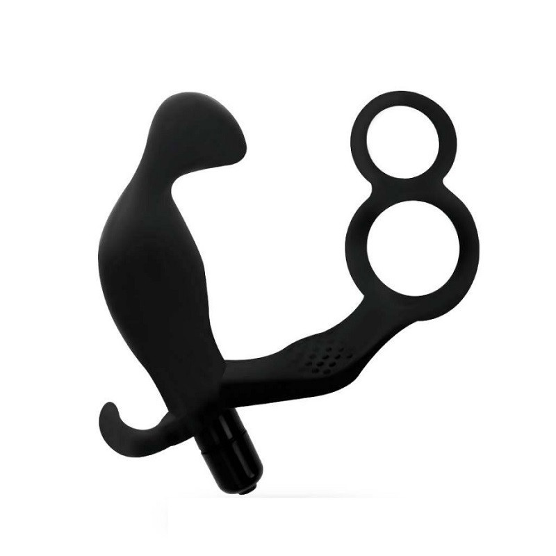 Anillo Anal Plug Addicted Toys Con Vibración Anillo Doble