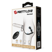 Anillo Estimulador Vibrador Recargable Marshall Pretty Love