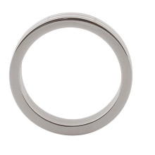 Anillo Pene Kiotos Metal Ribbed Steel 55 mm