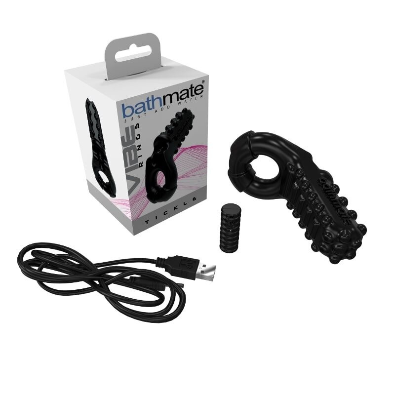 Anillo Recargable Vibrador Bathmate Tickle Anillo Recargable Vibrador Bathmate Tickle
