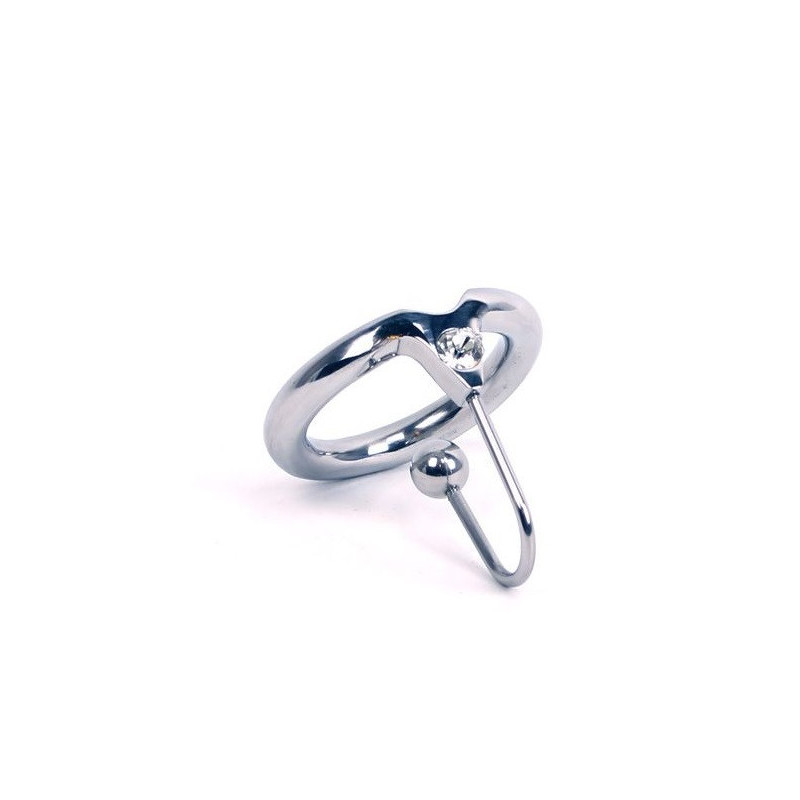 Anillo Tapón Acero Kiotos 32 mm Sperm Stopper Con Piedra