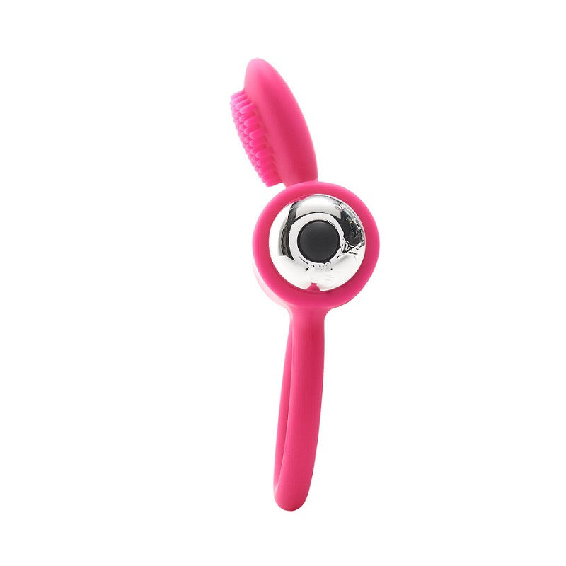 Anillo Vibrador De silicona Dream Toys Flirts Cockring Rosa Anillo Vibrador De silicona Dream Toys Flirts Cockring Rosa