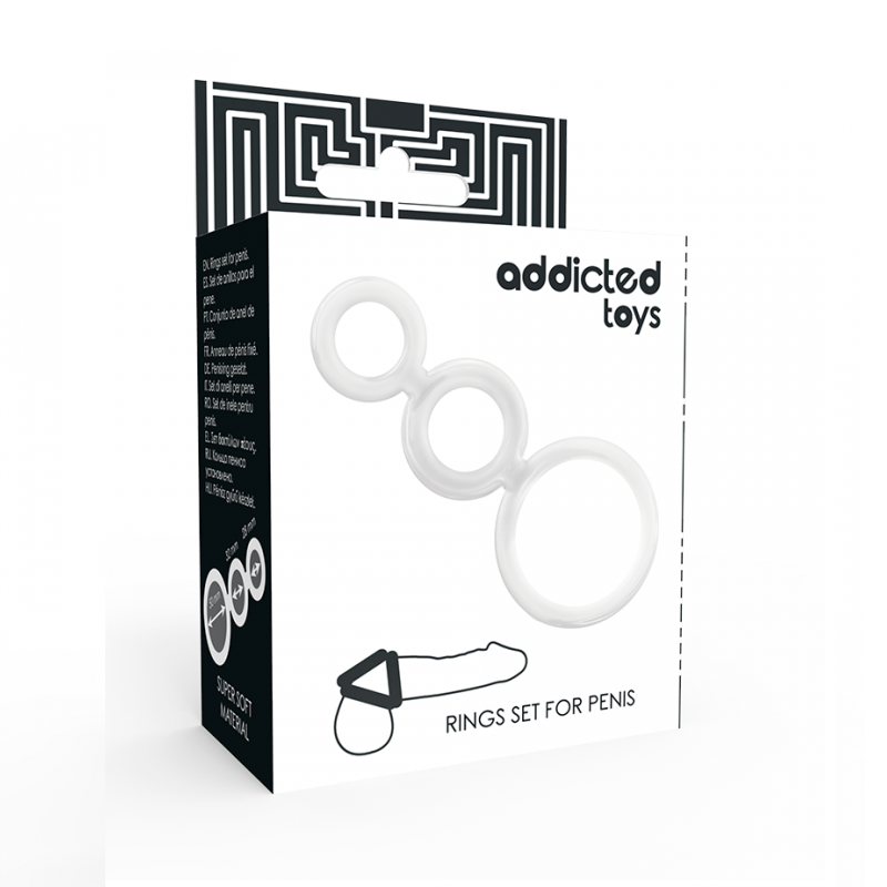 Anillos Pene y Testículos Addicted Toy