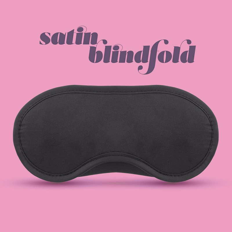 Antifaz Ciego Crushious Satin Blindfold Negro