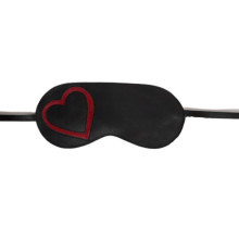 Antifaz Ciego Cuero Corazón