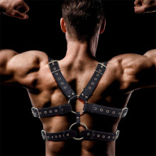 Arnés Ajustable Masculino BDSM Line Aurum