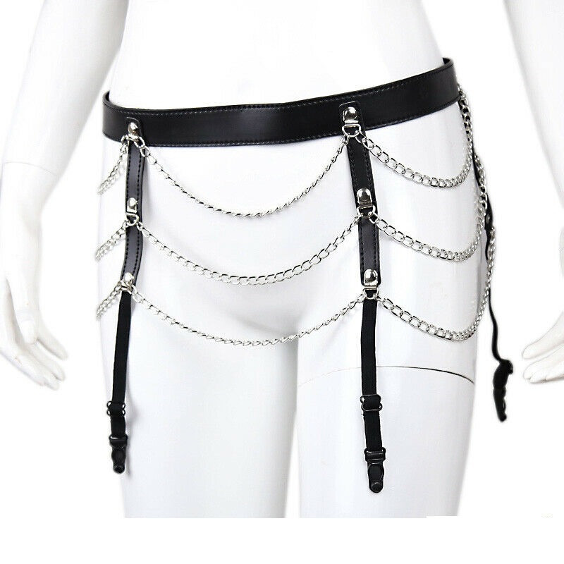 Arnés BDSM De Troula Liguero Y Ligas Rosalía