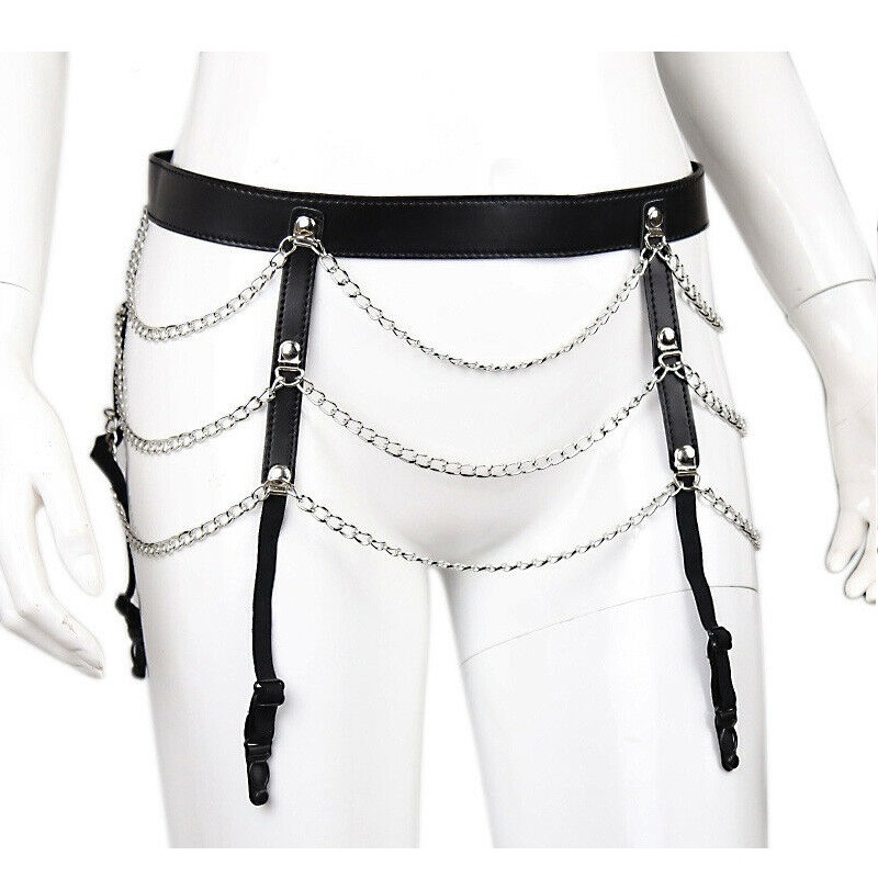 Arnés BDSM De Troula Liguero Y Ligas Rosalía