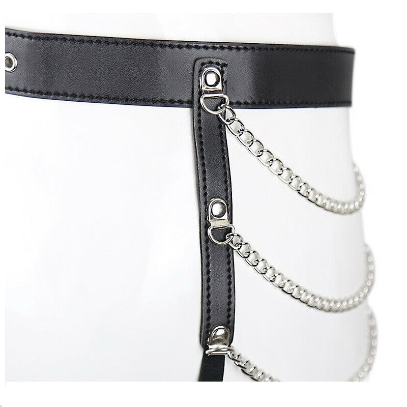 Arnés BDSM De Troula Liguero Y Ligas Rosalía