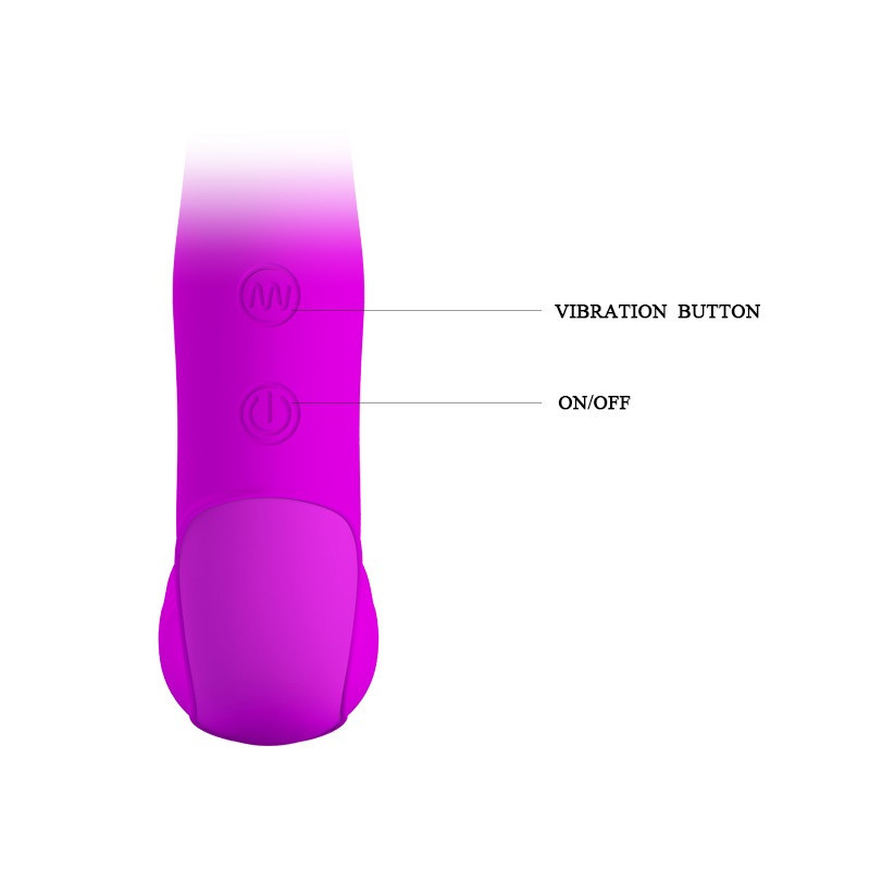 Arnés Femenino Doble Con Vibración Pretty Love Angelo Arnes Recargable