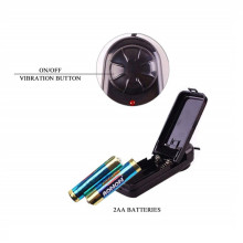 Arnés Femenino Doble Con Vibración Ultra Passionate Beis