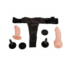 Arnés Femenino Doble Realístico Ultra Female
