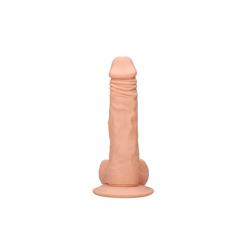 Arnés Femenino Macizo Dildo Realístico Realrock 23 cm Con Testículos