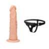 Arnés Femenino Macizo Dildo Realístico Realrock 25 cm