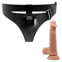 Arnés Femenino Macizo Pretty Love Harness Briefs Dildo Suction Base Kevin
