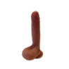 Arnés Femenino Macizo Universal Ajustable Y Dildo De Silicona 90049