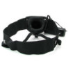 Arnés Hueco con Vibración FF Hollow Strap On Negro