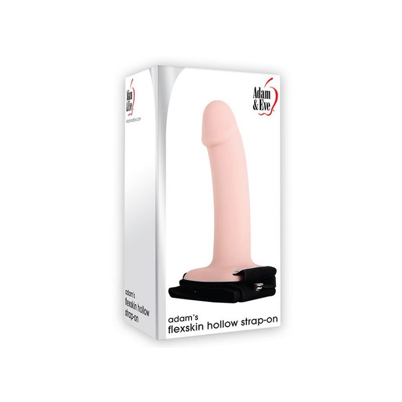 Arnés Hueco Dildo Silicona Flexskin Adam&Eve