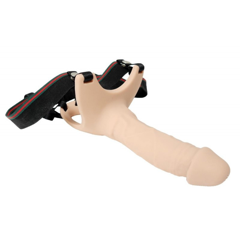 Arnés Hueco Dildo Silicona Superhero