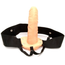 Arnés Hueco Fetish Fantasy Hollow Strap On 15 CM Beis