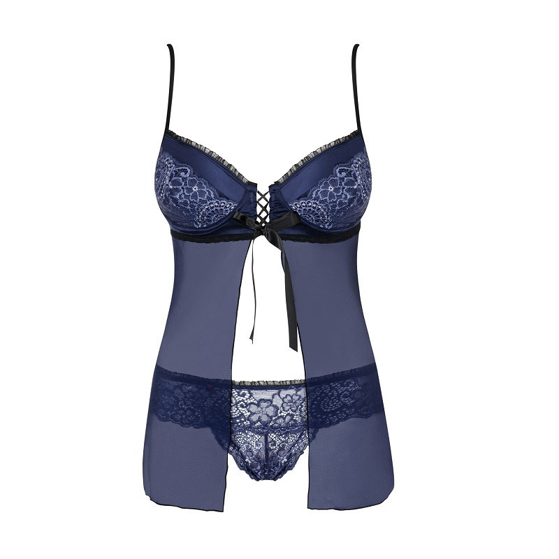 Babydoll De Obsessive Azul Auroria