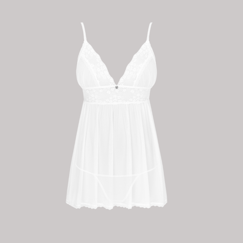 Babydoll de Obsessive Blanco Heavenlly Babydoll de Obsessive Blanco Heavenlly