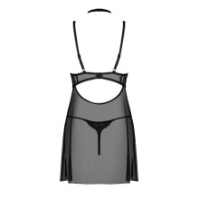 Babydoll De Obsessive Choker y Tanga Elizenes