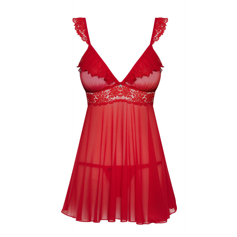 Babydoll De Obsessive Rojo 863