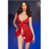 Babydoll y Tanga Chilirose CR-4696