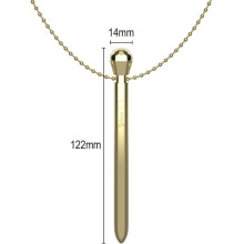 Bala Recargable Collar Diamond Vibrator