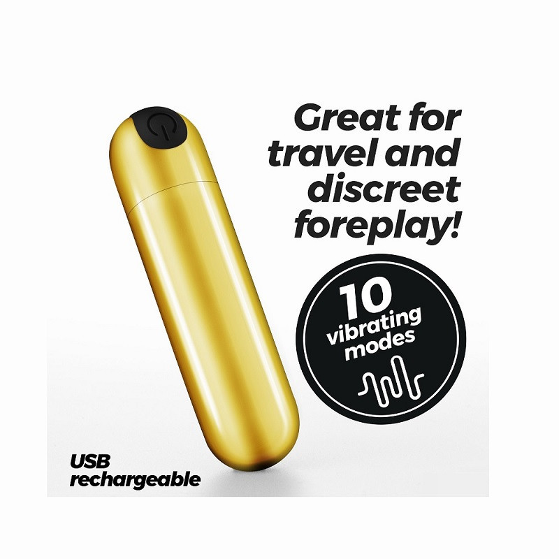 Bala Recargable Crushious IMoan Dorada