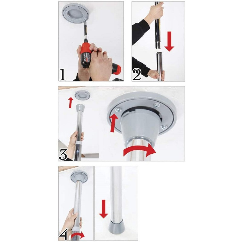 Barra Strip-tease Dance Pole Fetish Fantasy